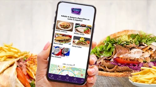 Kebab Vénissieux - Site de vente en ligne, application mobile marchande